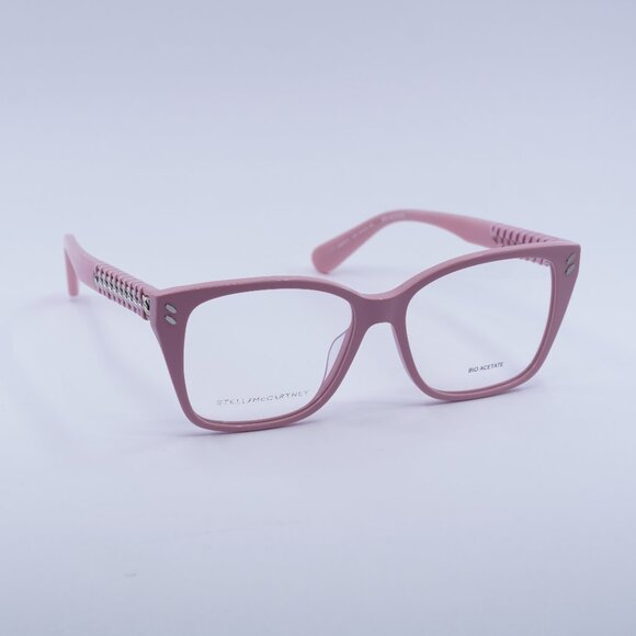🕶️ New Stella McCartney SC50027I 072 Eyeglasses - Pink Frame 54mm - Picture 1 of 9